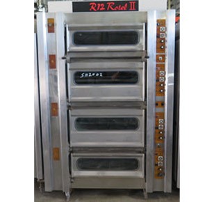 Moffat Mini Rotel R12, 4 Deck, 12 Tray, 16 Inch Oven
