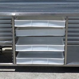 Mobile Workbench With Tubs & Tray Racks