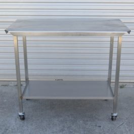 Mobile Stainless Steel Knockout Workbench