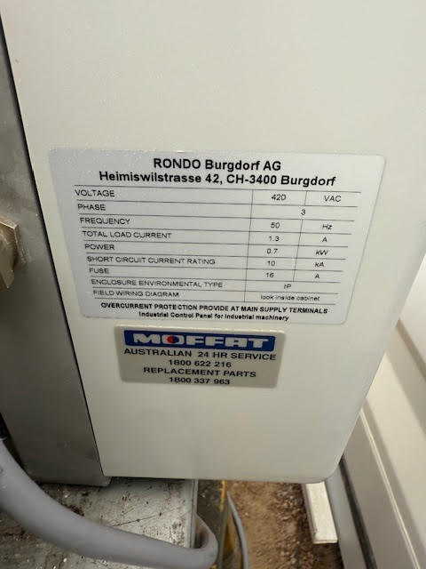 Rondo bench model sheeter - Image 5