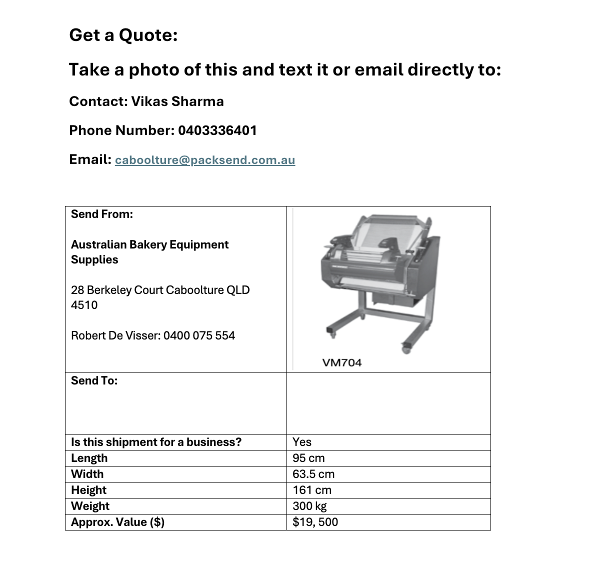 VM704 VERSATILE 2 MOULDER (SUBJECTED TO PRICE INCREASES & AVAILABILITY) - Image 4