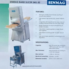 SINMAG BAND SLICER SMS-30