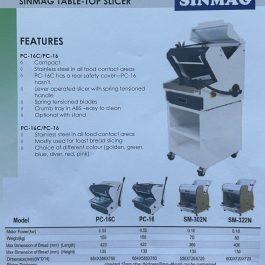 *NEW* SINMAG TABLE-TOP SLICER