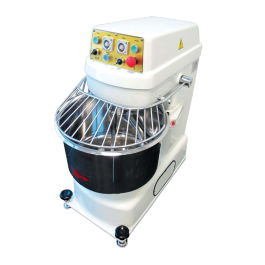 IBE KL100R SPIRAL MIXER INSTRUCTION, OPERATION MANUAL & WIRING DIAGRAM