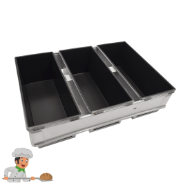 3 Straps Loaf Pan 450 g Loaf Pan 109