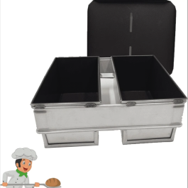 DROP ON LID – Matches 2 Strap Loaf Pan 700-900g