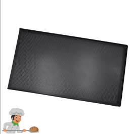 Perforated 3 Side Tray-16” Non-Stick Long Life Teflon Coated