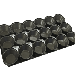 Round Self Cutting Pie Tray – 18 PIES – 16″